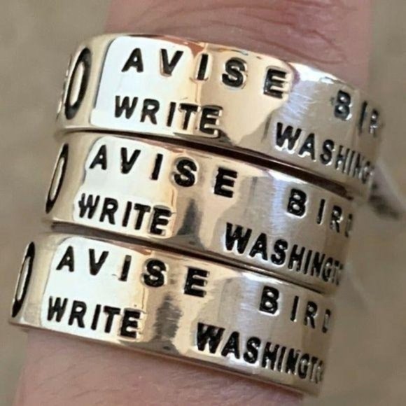 Sterling Silver Duck Band Ring Unisex Size 7 Hunter Waterfowl Wedding Wide New - Picture 5 of 11